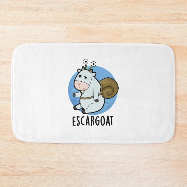 Item preview, Escar-goat Funny French Snail Puns  designed and sold by punnybone.