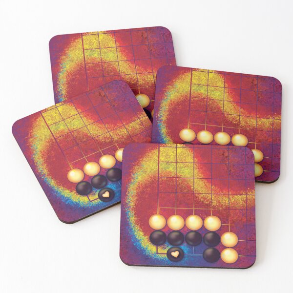 Item preview, Life in the Corner: A Solved Go Puzzle designed and sold by iridescent-aji.