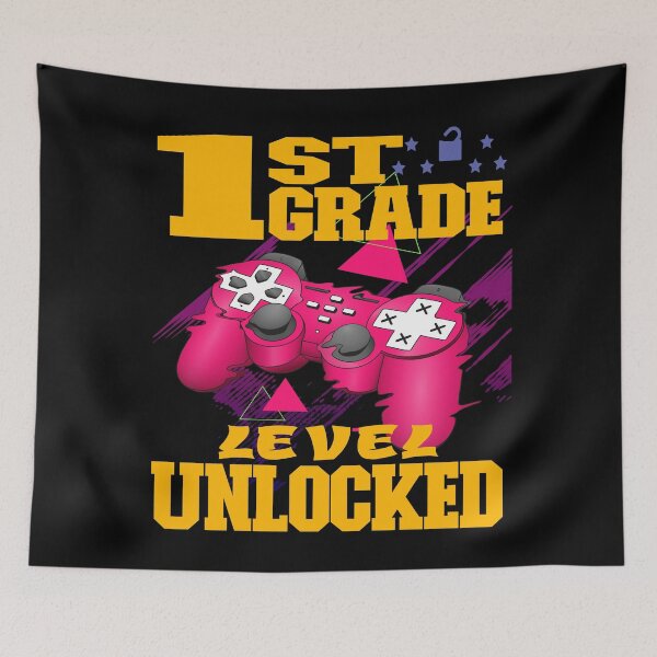 Item preview, 1ST GRADE LEVEL UNLOCKED GLITCHED GAME CONTROLLER - BACK TO SCHOOL designed and sold by PhillDaPhlava.