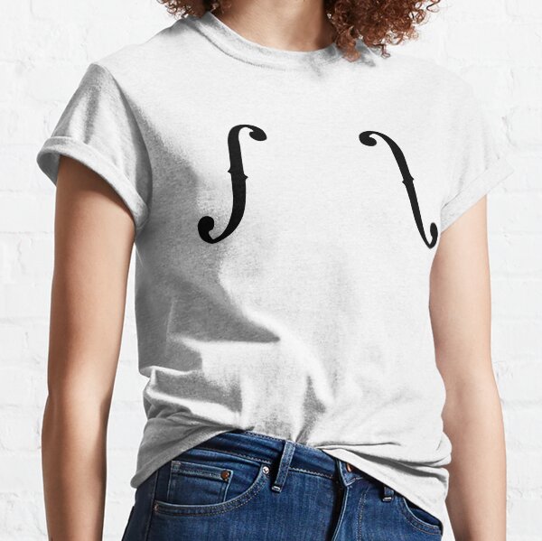 F Hole Classic T-Shirt