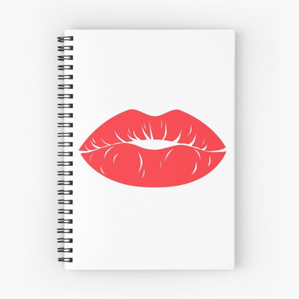 Item preview, Red Pair of cartoon kissing lips designed and sold by TitanWear.
