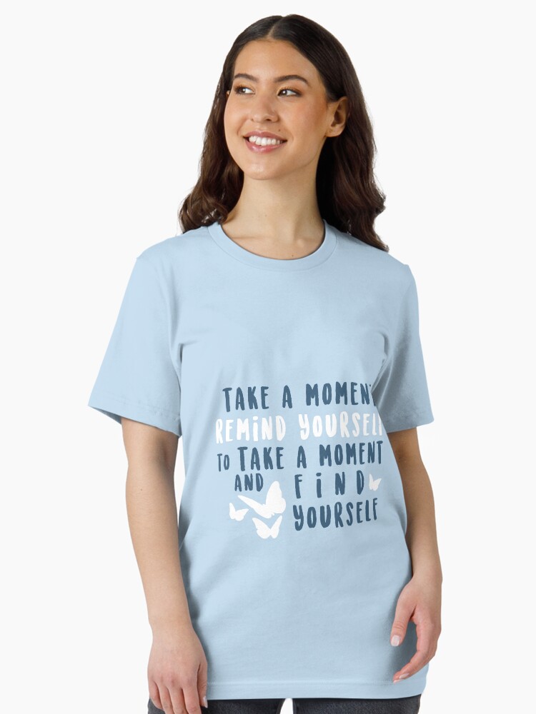 Thumbnail 2 of 7, Essential T-Shirt, take a moment to find yourself designed and sold by acrownforaking.