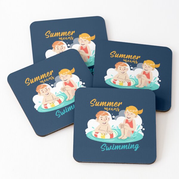 Item preview, Summer Means Swimming designed and sold by YOYOCollection.