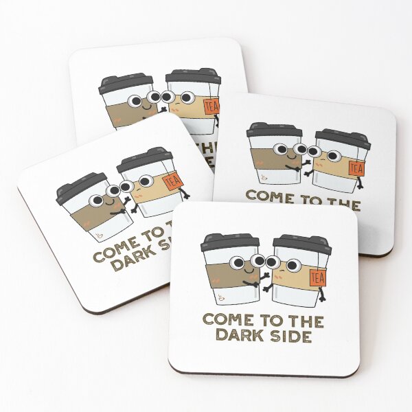 Item preview, Come To The Dark Side Funny Coffee Tea Puns  designed and sold by punnybone.