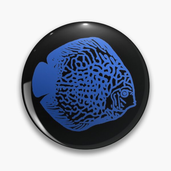 Item preview, Blue Discus Fish  designed and sold by CaptinAubs.