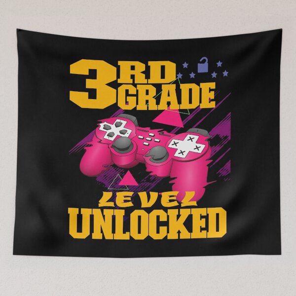 Item preview, 3RD GRADE LEVEL UNLOCKED GLITCHED GAME CONTROLLER - BACK TO SCHOOL designed and sold by PhillDaPhlava.