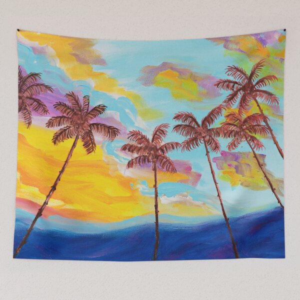 Item preview, Sunset Palms designed and sold by artbydanielle.