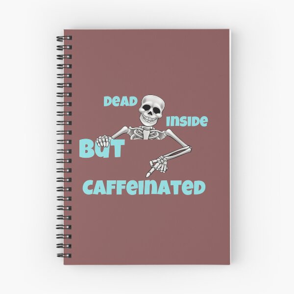 Item preview, Dead Inside But Caffeinated designed and sold by ABcreating.