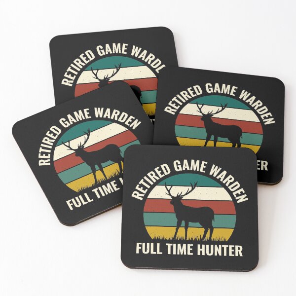 Item preview, Retired Game Warden Conservation officer Vintage Retro designed and sold by CuteDesigns1.