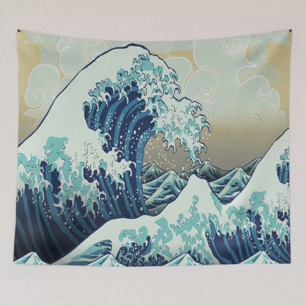 Item preview, Waves in the ocean  designed and sold by WorldGalore21.