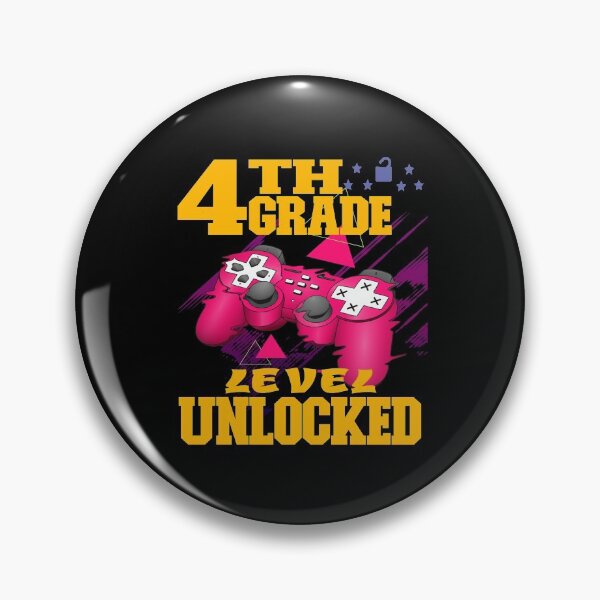 Item preview, 4TH GRADE LEVEL UNLOCKED GLITCHED GAME CONTROLLER - BACK TO SCHOOL designed and sold by PhillDaPhlava.