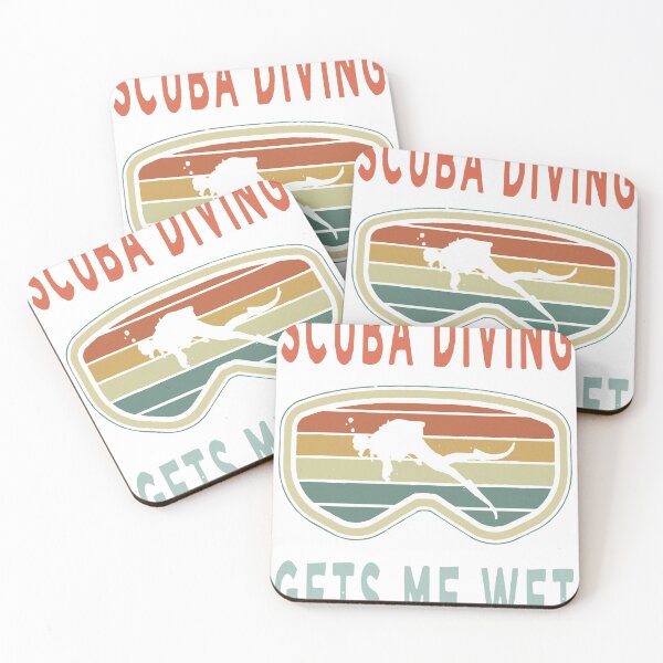Item preview, Scuba Divers Gift Shirt Funny Scuba Diving Gets Me Wet designed and sold by KatiestoreDT.