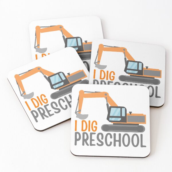 Item preview, I Dig Preschool designed and sold by SweetAndSpice.