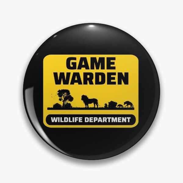 Item preview, Game Warden Conservation officer Gamekeeper Forest Ranger designed and sold by CuteDesigns1.