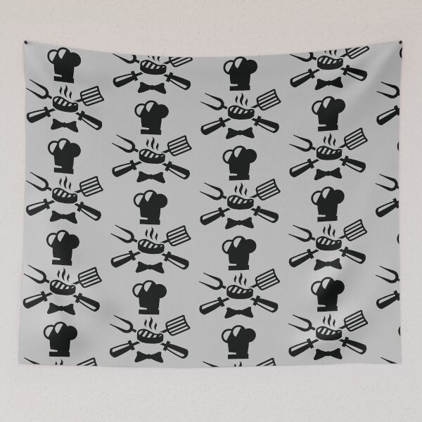 Item preview, #9 BBQ CHEEF (Black) designed and sold by diGambariN.