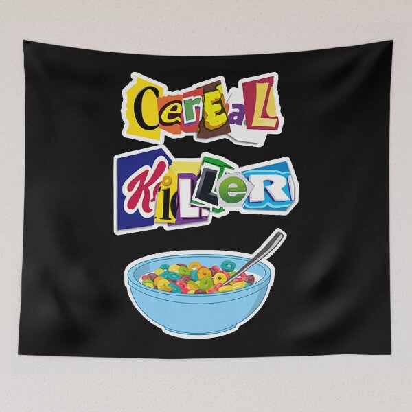 Item preview, Cereal Killer Ransom Note  designed and sold by BeaNiyr678.