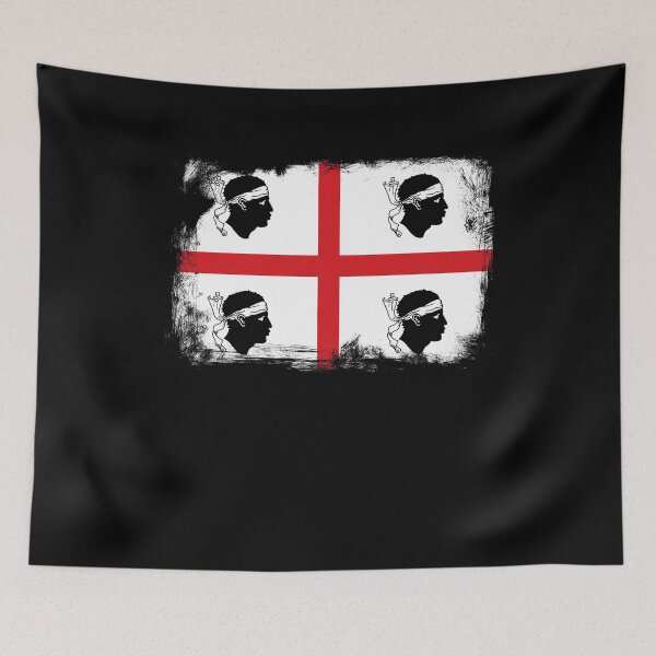 Artikelvorschau, Sardinien Sardegna Flagge Sardinia entworfen und verkauft von funandtwaddle.