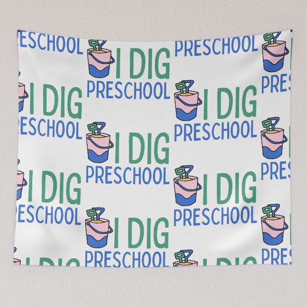 Item preview, I Dig Preschool designed and sold by SweetAndSpice.
