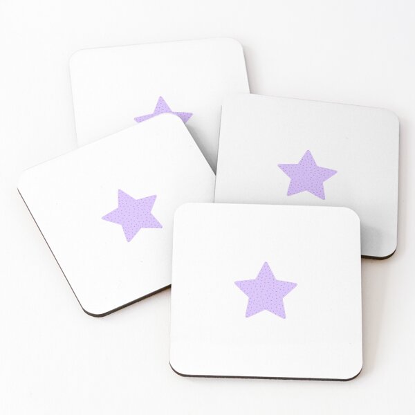 Item preview, purple polka dot star designed and sold by starcies.