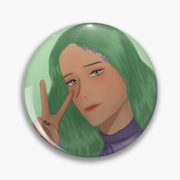 Item preview, Anime girl with green hair designed and sold by CyrenCarmel.