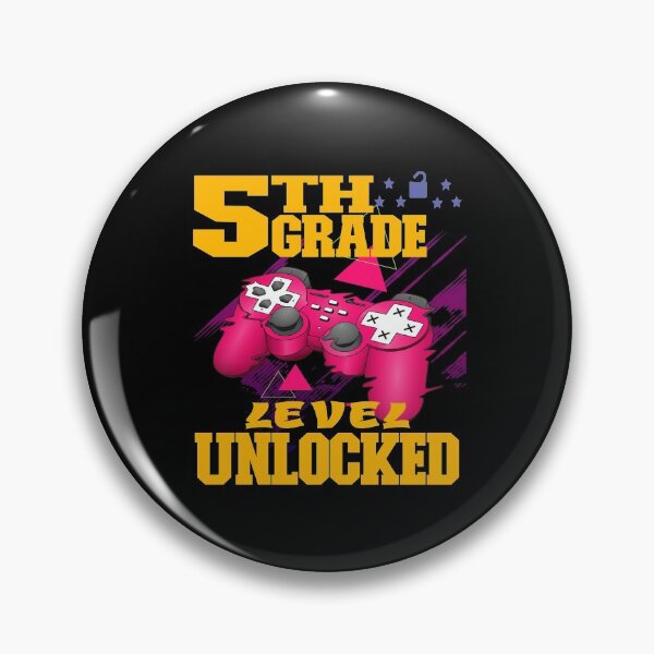 Item preview, 5TH GRADE LEVEL UNLOCKED GLITCHED GAME CONTROLLER - BACK TO SCHOOL designed and sold by PhillDaPhlava.
