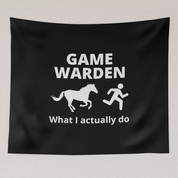 Item preview, Game Warden Conservation officer Gamekeeper Forest Ranger designed and sold by CuteDesigns1.