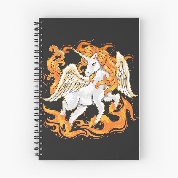 Item preview, Unicorn With Fire Flames designed and sold by EpicArtz.