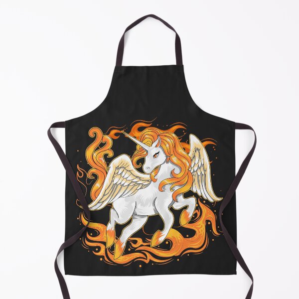 Item preview, Unicorn With Fire Flames designed and sold by EpicArtz.