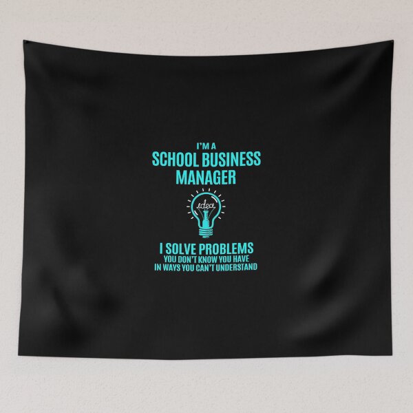Item preview, School Business Manager T Shirt - I Solve Problems Gift Item Tee designed and sold by zubakbrita.