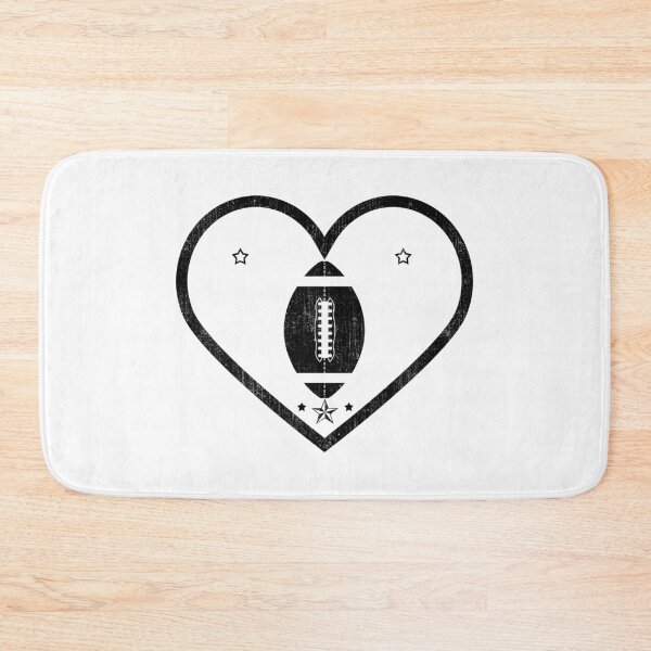 Item preview, I Heart NFL Football Vintage Grunge Black designed and sold by iheartsport.