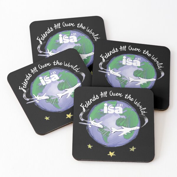Item preview, Friends All Over The World (for dark colours) designed and sold by The International Society of Women Airline Pilots.