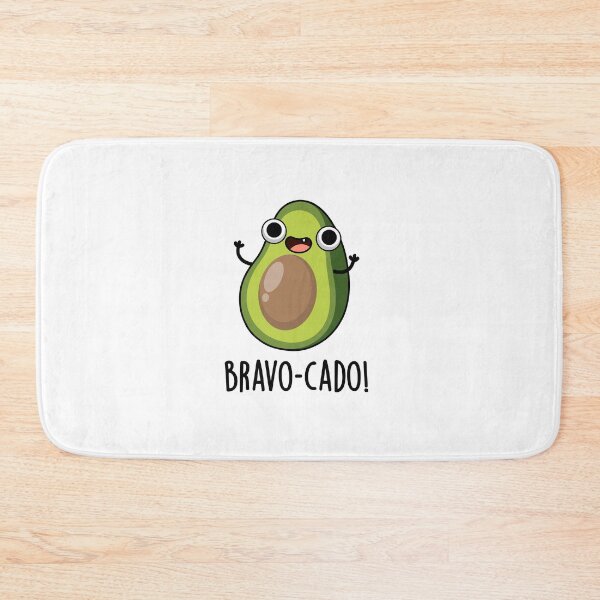Item preview, Bravo-cado Funny Avocado Puns  designed and sold by punnybone.