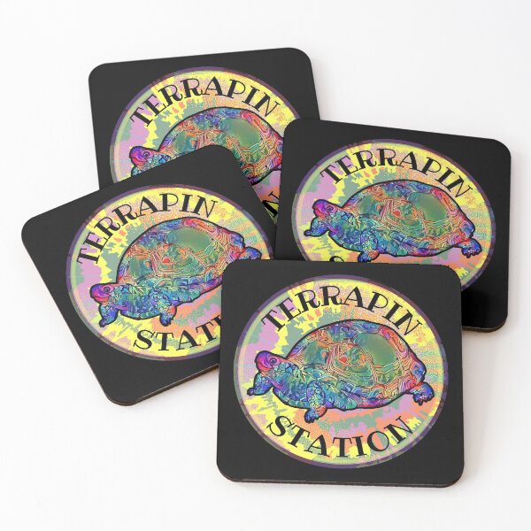 Item preview, Terrapin Station Trippy Retro Turtle designed and sold by ittybittyowl.