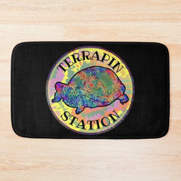 Item preview, Terrapin Station Trippy Retro Turtle designed and sold by ittybittyowl.