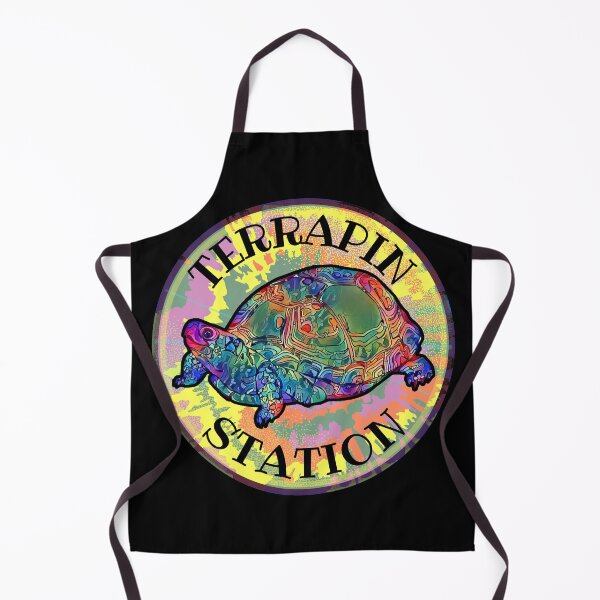 Item preview, Terrapin Station Trippy Retro Turtle designed and sold by ittybittyowl.