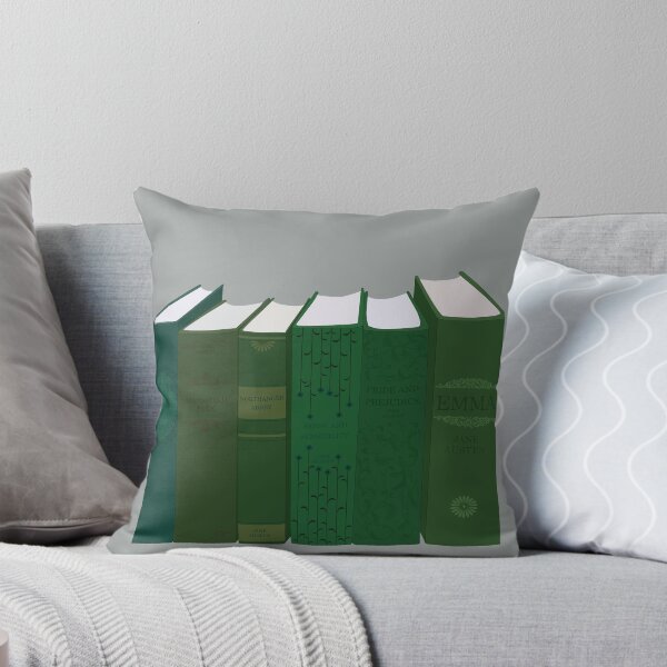 Aperçu de l'œuvre Jane Austen, romans en vert créée et vendue par MissBennett.