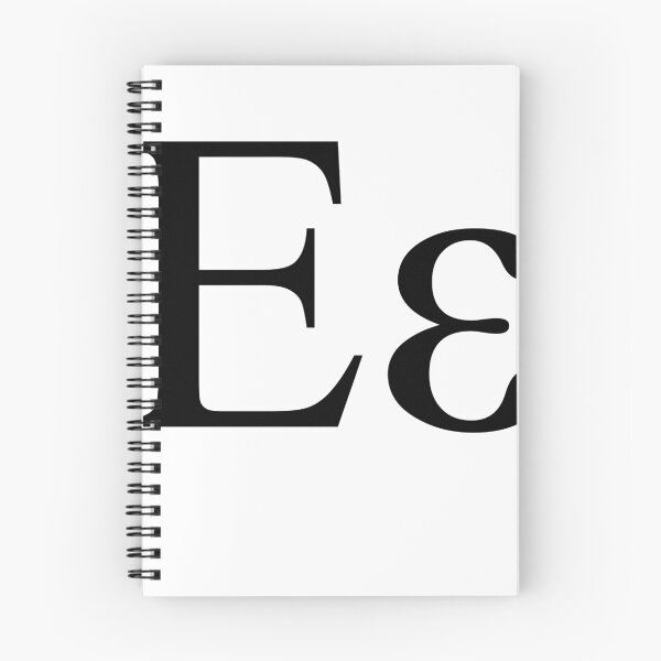 Item preview, Greek Letter Epsilon designed and sold by DaveInSpace.