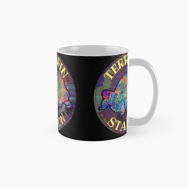 Item preview, Terrapin Station Trippy Retro Turtle at Night designed and sold by ittybittyowl.