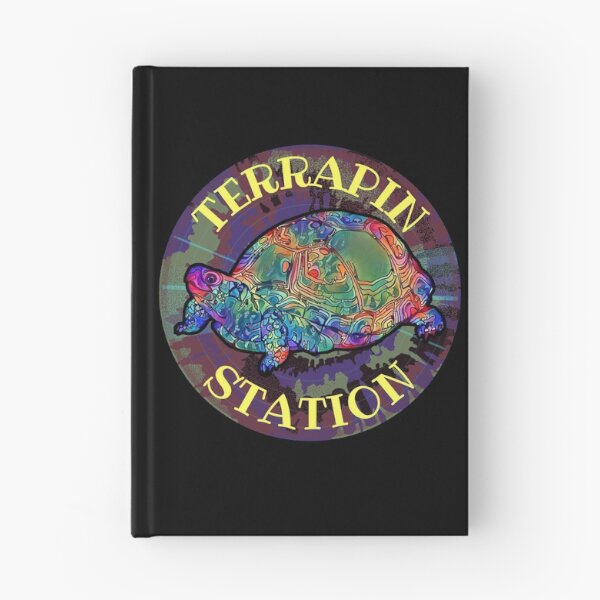 Item preview, Terrapin Station Trippy Retro Turtle at Night designed and sold by ittybittyowl.
