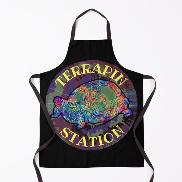 Item preview, Terrapin Station Trippy Retro Turtle at Night designed and sold by ittybittyowl.