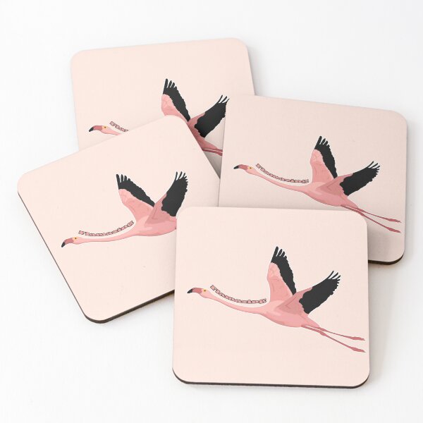 Aperçu de l'œuvre Flamant rose qui vole créée et vendue par Astralia.