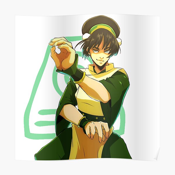 Toph Beifong The Last Airbender Poster By Afds Bm Redbubble 7167