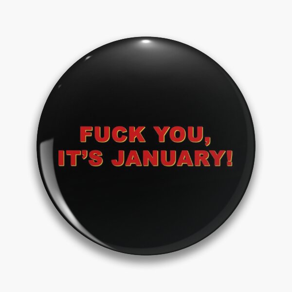 Artikelvorschau, FICK DICH, ES IST JANUAR, Red Letter Media entworfen und verkauft von AnthayPreston.