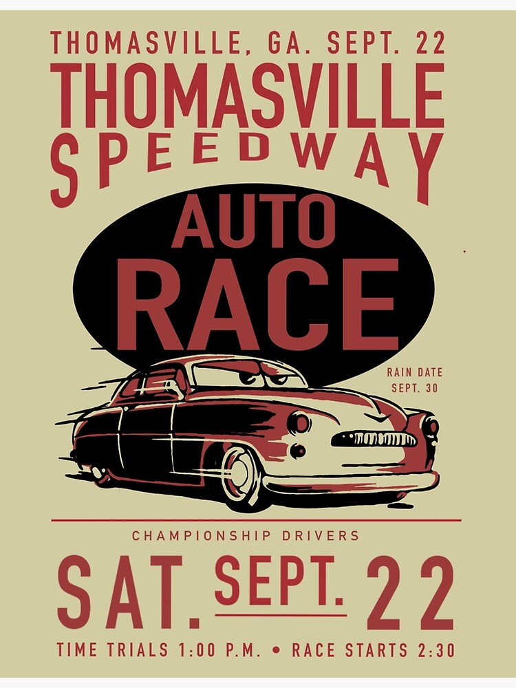 Cars 3 thomasville racing speedway deals