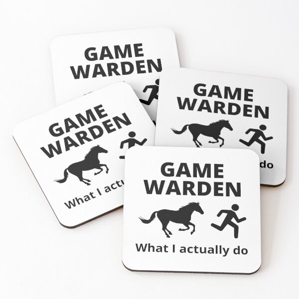 Item preview, Game Warden Conservation officer Gamekeeper Forest Ranger designed and sold by CuteDesigns1.