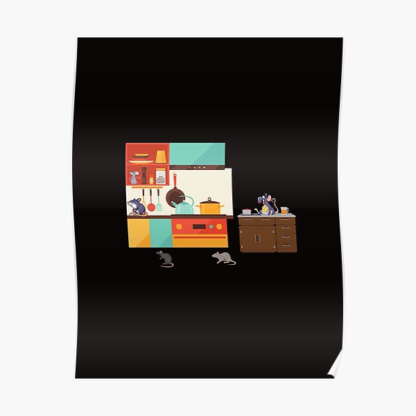 My Kitchen is haunted by rats. Poster