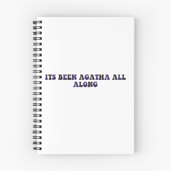 Item preview, “It’s Been Agatha All Along” Wandavision Quote designed and sold by Brooktp.