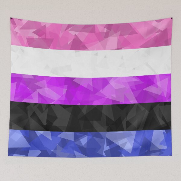 Item preview, Genderfluid Pride Shards designed and sold by SchwarzEzri.