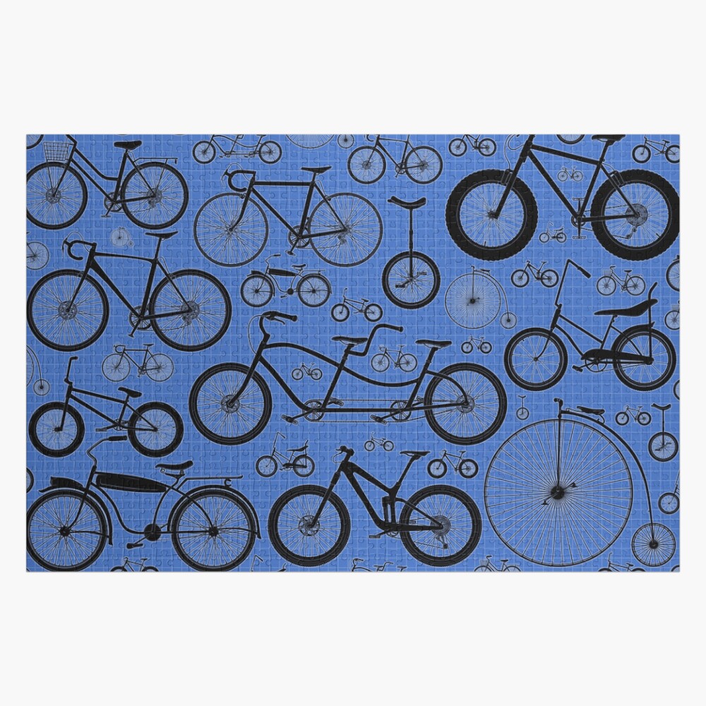 Tandem Bicycle Jigsaw Puzzle