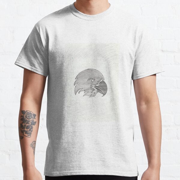 Eagle Face Sketch Classic T-Shirt